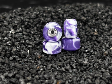 purple with white 65D
